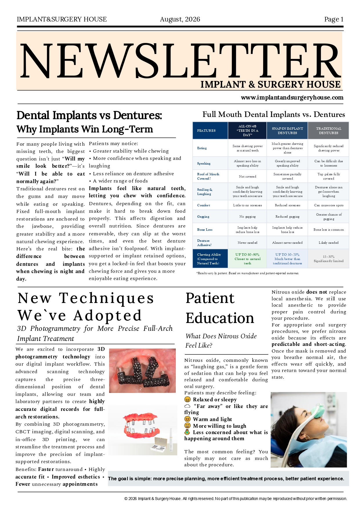 August 2026 Newsletter